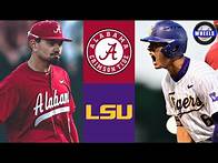 Video thumbnail for #15 Alabama vs #9 LSU (G2) | 2025 College Baseball Highlights