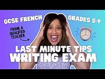 Video thumbnail for GCSE FRENCH WRITING HOW TO GET FULL MARKS Revision Tips (AQA - 2025 Exams)