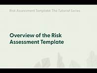 Video thumbnail for Risk Assessment Template Tutorial 1: Overview of the template