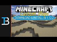 Video thumbnail for How To Download & Install Custom Maps in Minecraft 1.12.2