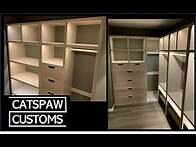 Video thumbnail for Custom Built-In Illuminated Closet
