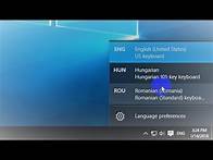 Video thumbnail for How to Show the Language Bar in Windows 10, Add More Languages, Usage