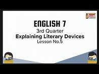 Video thumbnail for Explaining Literary Devices