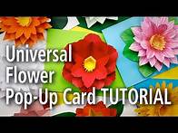 Video thumbnail for Universal Flower Pop-Up Card Tutorial