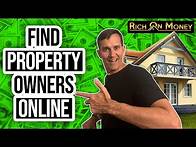 Video thumbnail for How to Lookup Property Owners Online FREE