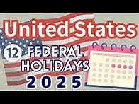 Video thumbnail for 【US】2025 Holiday Calendar: Discover 12 Happy Celebrations!
