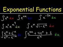 Video thumbnail for Integrating Exponential Functions By Substitution - Antiderivatives - Calculus