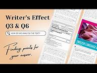 Video thumbnail for How to Answer Section A: Q3 & Q6 (Text Analysis) | IGCSE English Language B (9-1)