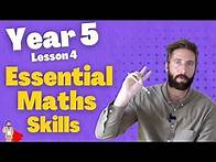 Video thumbnail for Year 5 Maths Lesson Uk - FRACTIONS | The Maths Guy
