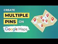 Video thumbnail for How to Create Multiple Pins on Google Maps | Pin Multiple Locations on Google Maps