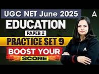 Video thumbnail for UGC NET Education Paper 2 Practice Set | UGC NET June 2025 | By Anjali Mam | Practice Set 9
