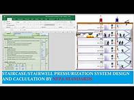 Video thumbnail for How to design and calculate stairwell pressurization system (NFPA STANDARDS) (ENGLISH)