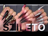 Video thumbnail for ✨01✨ 10+ SUPER LONG Stiletto Acrylic Nail Art Designs Tutorial Ideas