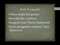 Video thumbnail for How to Write an Expository Essay: The Essential Elements