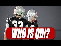 Video thumbnail for Latest on Buckeyes undecided QB battle, defensive depth chart taking shape | Ohio State football