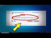 Video thumbnail for Your Windows license only supports one display language - How To Fix Can't change display language ✅