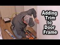 Video thumbnail for How to Install Trim for a Bi-Fold Door or Cased Opening | The Fixer Clips