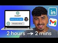 Video thumbnail for I let AI write and reply to all my emails | AI Tools You Need