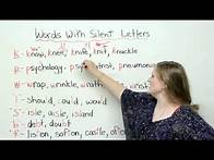 Video thumbnail for Spelling & Pronunciation - Words with Silent Letters
