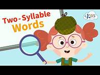Video thumbnail for Two-Syllable Words | ELA for 1st Grade | Kids Academy