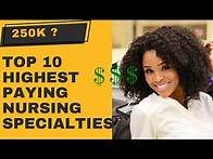 Video thumbnail for Highest Paying Nursing Specialties for 2023