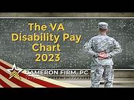 Video thumbnail for 2023 VA Disability Pay Chart
