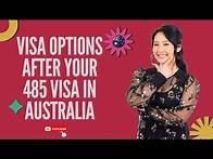 Video thumbnail for What's Next After Your 485 Visa in Australia? Visa Options Explained!