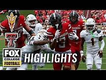 Video thumbnail for Arizona State Sun Devils vs. Texas Tech Red Raiders Highlights | FOX College Football