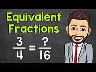 Video thumbnail for Equivalent Fractions | Math with Mr. J