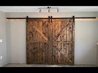 Video thumbnail for Building Interior Rustic Barn Doors on a Budget DIY How To Build