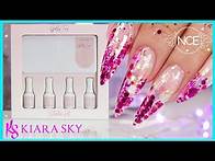 Video thumbnail for How to GLITTER Kiara Sky Gelly Tips
