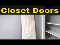 Video thumbnail for How To Install Bifold Closet Doors On Track-Tutorial