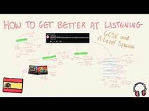 Video thumbnail for How to get better at listening in GCSE & A-Level Spanish!