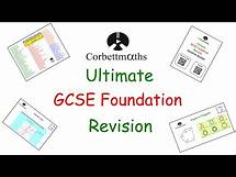 Video thumbnail for Ultimate GCSE Maths Foundation Revision Video - Edexcel AQA OCR - Corbettmaths