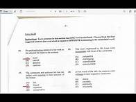 Video thumbnail for CSEC ENGLISH A PAPER 1 FOR 2023 EXAM #fiverr