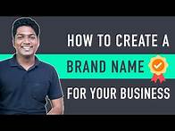 Video thumbnail for How To Create A Brand Name For Your Business (in just 3 steps!)