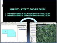 Video thumbnail for How to Convert and Export MapInfo Tab file to Google Earth kml or kmz