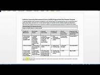 Video thumbnail for Work Plan/Timeline Template Tutorial