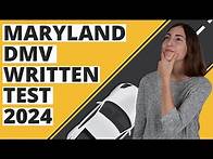 Video thumbnail for Maryland DMV Written Test 2024 (60 Questions with Explained Answers)