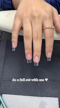 Video thumbnail for Cute Short Acrylic Nails Set Tutorial