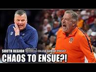 Video thumbnail for NCAA Bracket Breakdown: South Region Set for Chaos 🍿