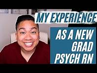 Video thumbnail for My Experience as a New Grad Psych RN | Salary, Benefits, Pros and Cons