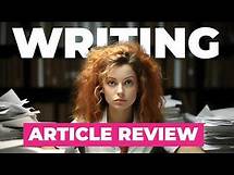 Video thumbnail for Article Review WRITING TIPS I Guide on How to Write an Article Review with Free Example I ESSAY PRO