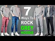 Video thumbnail for 7 Ways To ROCK Grey Hoodie | Outfit Ideas For Men