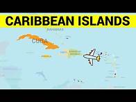 Video thumbnail for CARIBBEAN ISLANDS MAP - Learn the Countries and Islands of the Caribbean