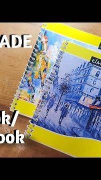 Video thumbnail for How To Make SPIRAL BINDING SKETCHBOOK/NOTEBOOK At Home Without Machine...|| DIY Spiral Sketchbook
