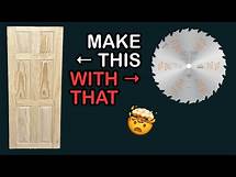 Video thumbnail for Making a Raised Six Panel Door with a Table Saw