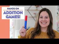 Video thumbnail for ADDITION GAMES FOR KINDERGARTEN AND GRADE 1 | hands on addition activities