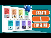 Video thumbnail for How to create a timeline in Word - Easy tutorial