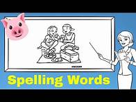 Video thumbnail for Lesson 1 SPELLING WORDS [2nd Grade Spelling Words] Learn To Read